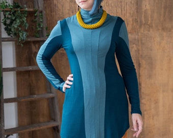 Ambassador Tunic (Winter Ver.) // High Cowl / Long Vertical Style Lines / Long Sleeve