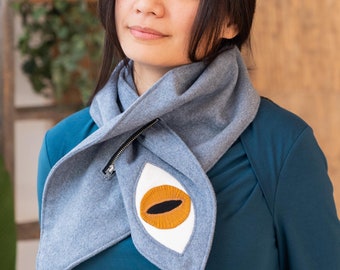 Mimic Scarf // Wool Scarf / Stole / DnD Monster Inspired