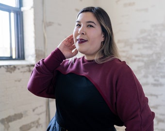 Companion Pullover // Crew Neck / Cropped Pullover