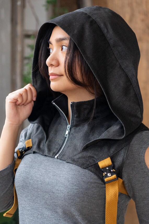 Pathfinder Hood // Vest / Harness / Big Hood - Etsy