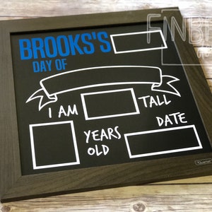 Reusable First/Last Day of School Chalkboard Sign