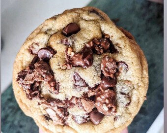 Ferrero Rocher Cookie Recipe! Chocolate Cookie Recipe with Ferrero Rocher! To die for! 1 Chocolate Recipe, PDF download