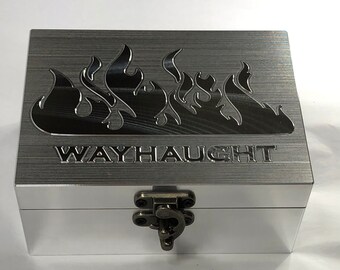 Wayhaught Box Set (Medium) with 2 Shot glasses of your choice.