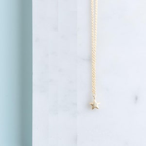 Single 14” Star Necklace