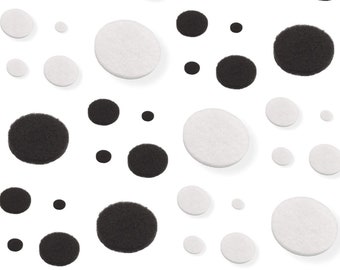 Felt Pads Round Stick-On Self Adhesive, Available in Many Sizes  - Made In Germany