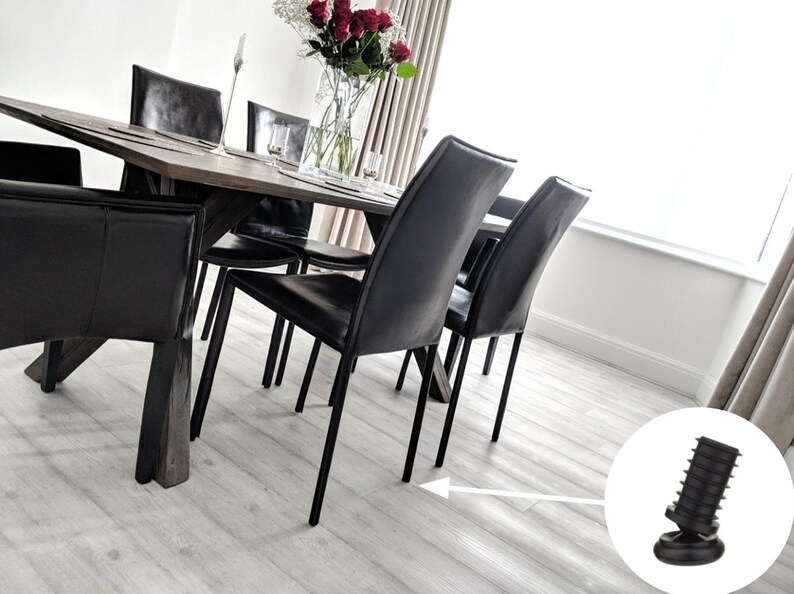 Round Nylon Chair Feet for Metal Chairs Made in Germany Etsy