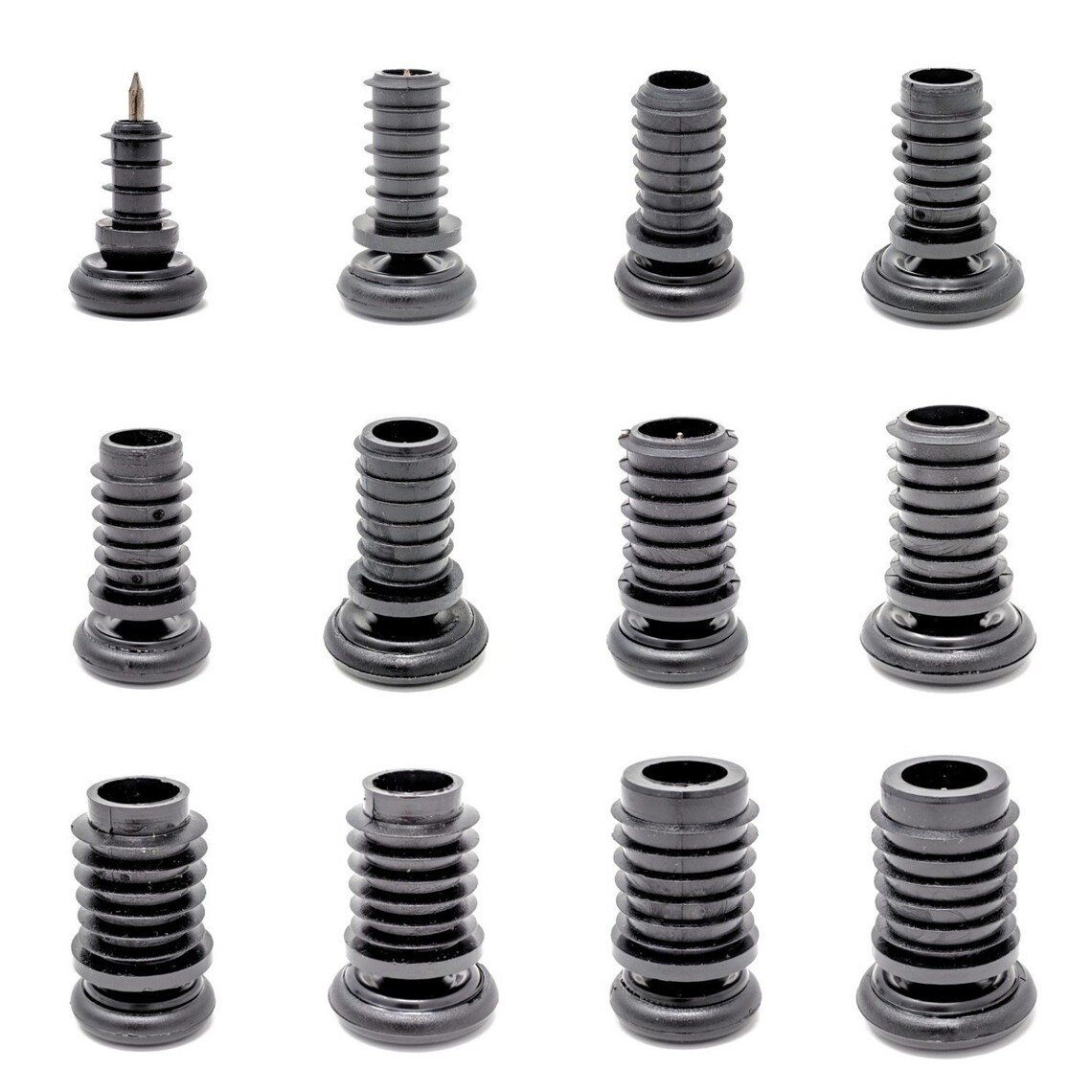 Nylon Furniture Feet for Metal Chair Legs Round Tube Inserts Etsy