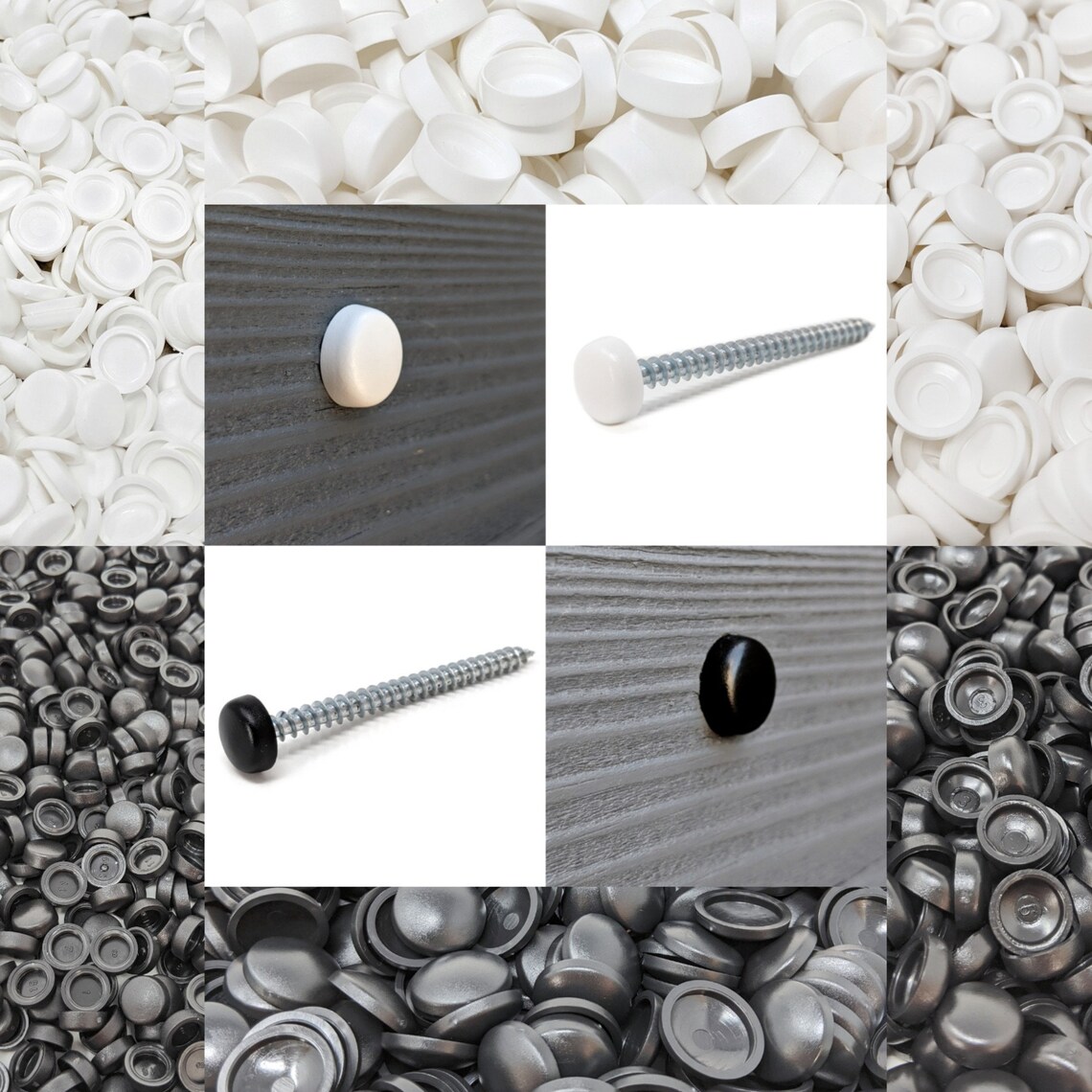 PushOn Screw Cover Caps Domed Round & Pan Head ScrewsMade Etsy