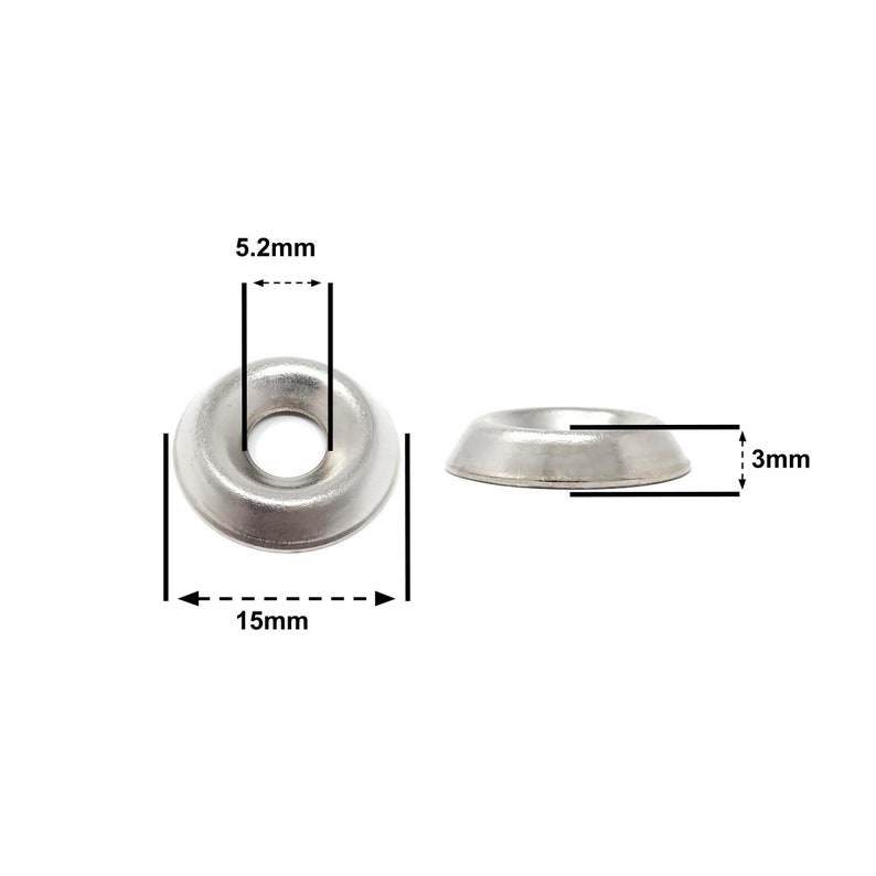 Rosette Washers for Screws Made in Germany Etsy