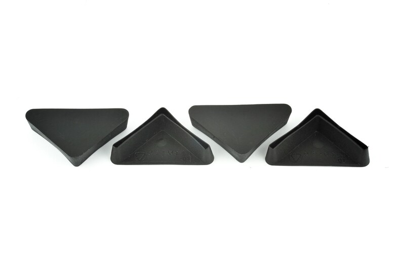 Angled Metal Plastic Feet End Caps for 90 Degree L V Shape Etsy