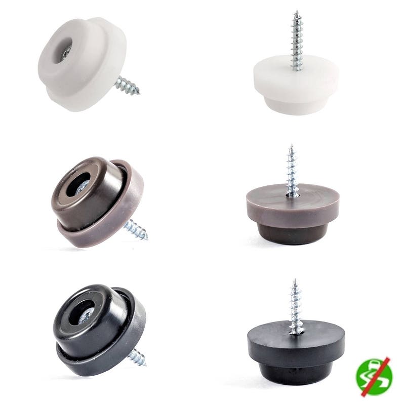 Rubber Glide Furniture Chair Feet Nonslip Non Floor Protector Etsy