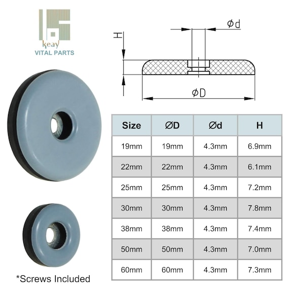 Teflon Furniture Sliders for Moving Furniture