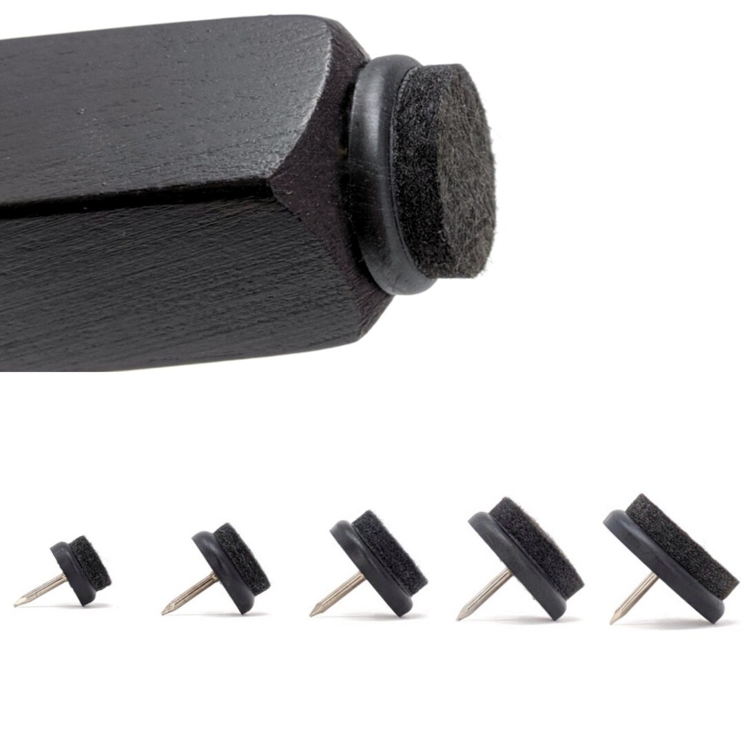 Nail on Felt Glides Made in Germany Etsy