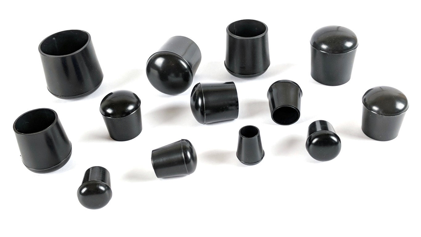 Furniture Feet Rubber Ferrules Steel Base Insert Ends Caps For Etsy