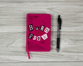 Burn Book Pink A6 Hard Cover Notebook