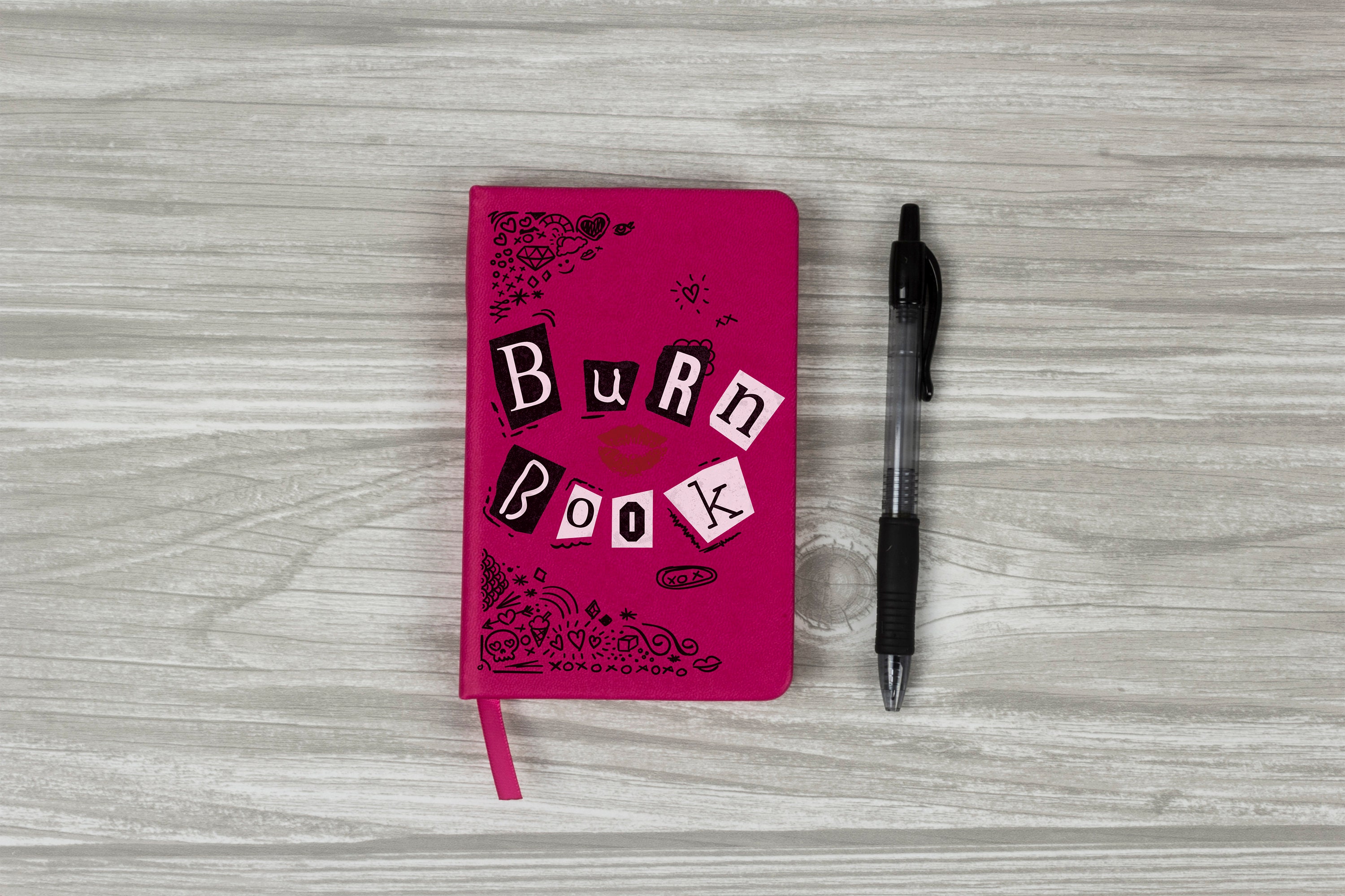 Mean Girls Burn Book Resin Notebook/journal/day Planner Cover -  Norway