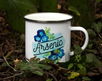 Arsenic Enamel Tin Mug