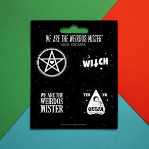 We Are The Weirdos Mister Vinyl Sticker Set