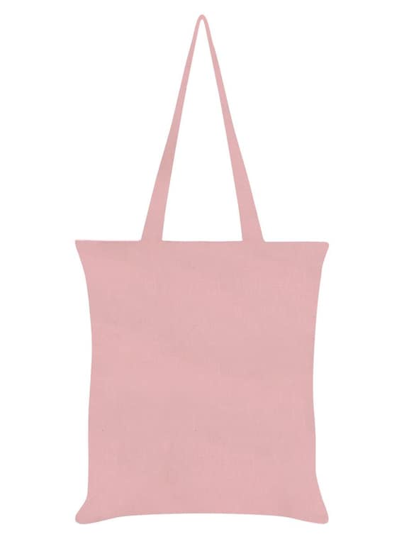 Pale pink tote bag hotsell