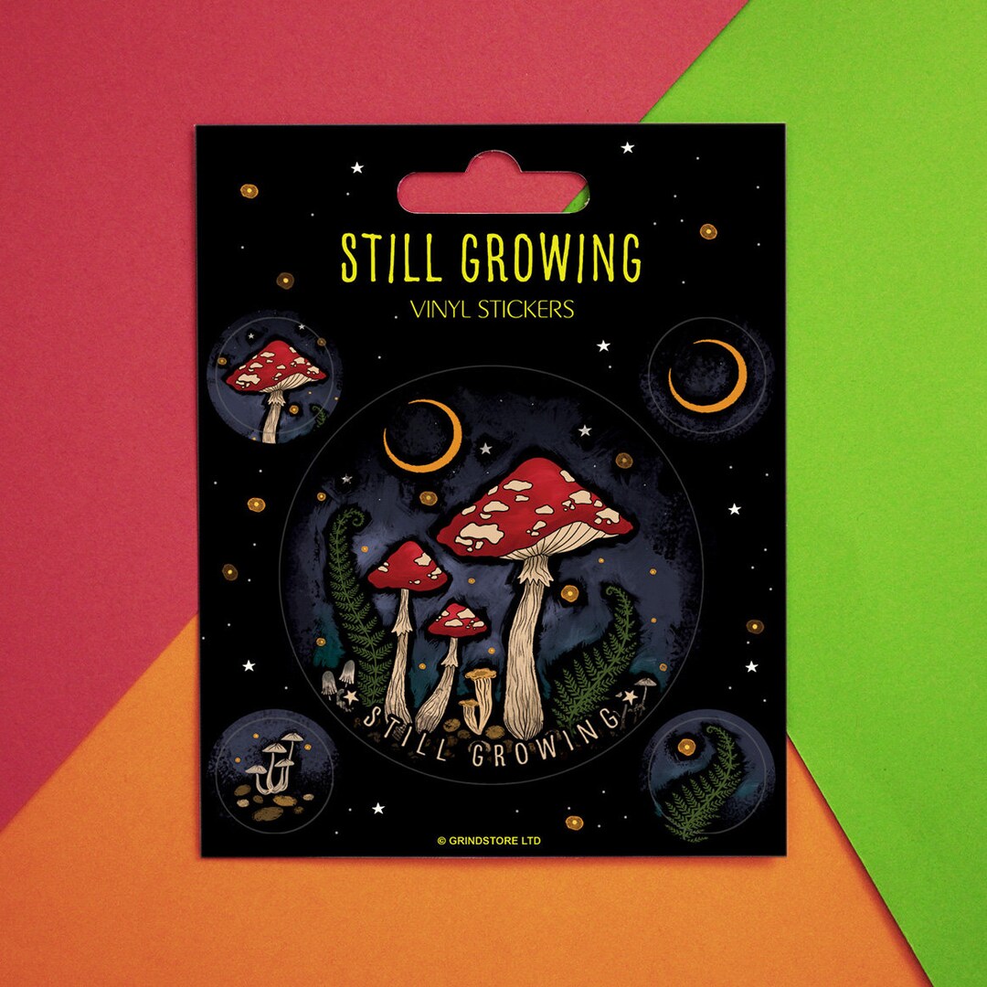 Still Growing Vinyl Sticker Set - Etsy