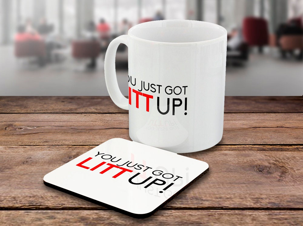 Suits You Just Got Litt Up Ceramic Coffee Mug White 11 Oz 15 Oz Official  Louis