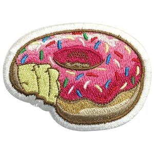 Mordida de donut no patch imagem 2