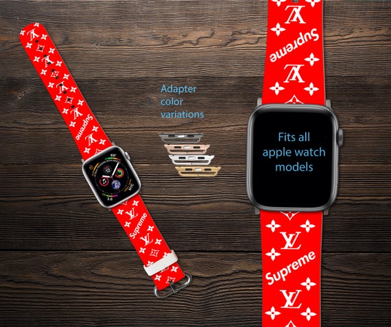 Supreme Lv Apple Watch Band 42mm | NAR Media Kit