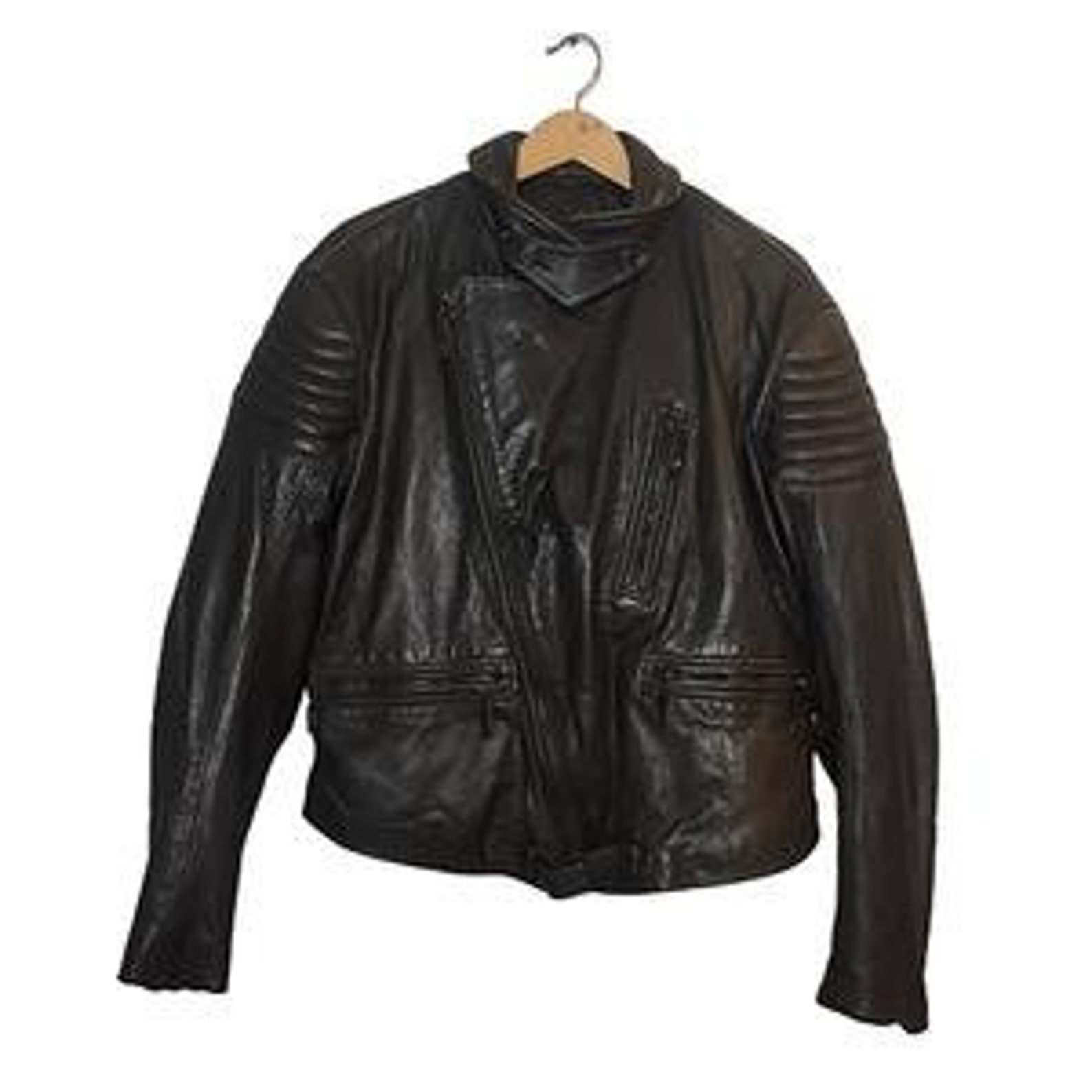 Authentic Vintage Emporio Armani 80's Biker Leather Jacket | Etsy