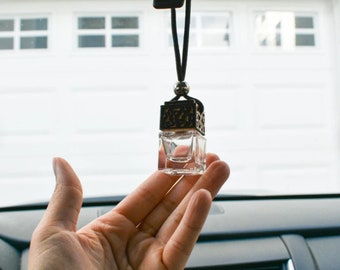 Elegante hangende autoverspreider, miniverspreider, milieuvriendelijk, auto-accessoires, geurverspreider, navulbare diffuser, geur, luchtverfrisser