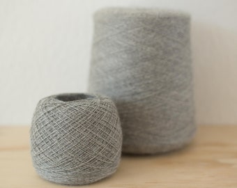 100% Baby alpaca / Alpaca Lace weight Yarn - Shades of grey