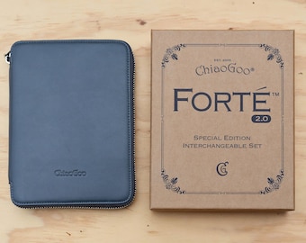 Juego de agujas de tejer intercambiables ChiaoGoo FORTÉ 2.0