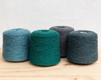 Mohair / Tweed – 70/30 Merino/Mohairanteil - Türkistöne