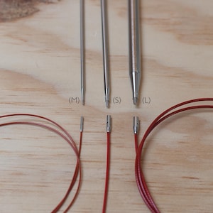 ChiaoGoo TWIST Lace Long Needle Tips (8cm, 10cm, 13cm) image 5