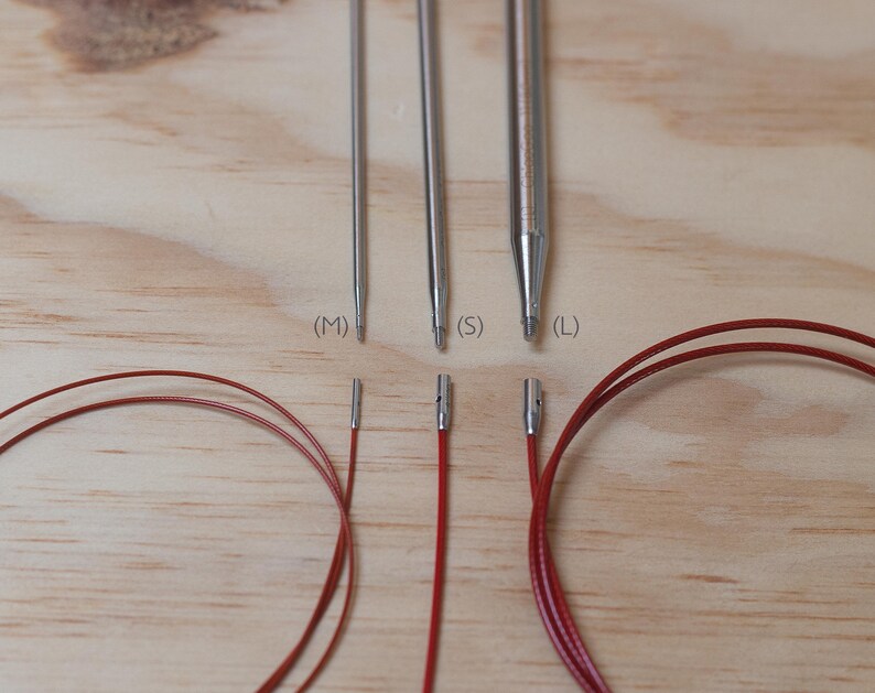 ChiaoGoo TWIST Lace Long Needle Tips (8cm, 10cm, 13cm) image 5