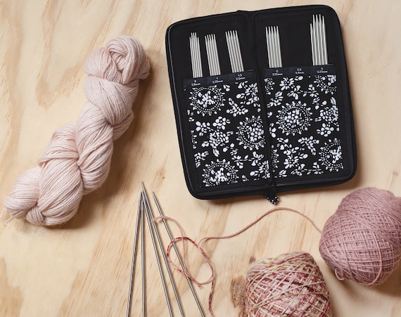 ChiaoGoo Stainless Steel Double Point Knitting Needle Set: Sock Sizes