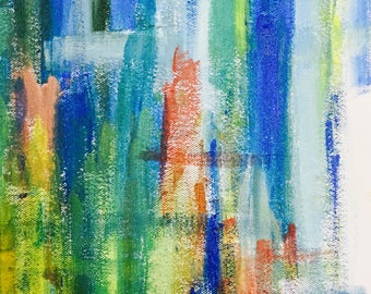 Abstrakcyjne płótno art