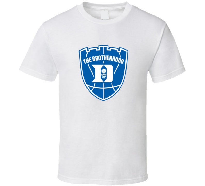 The Brotherhood Duke College Basketball Cool Fan T Shirt Etsy