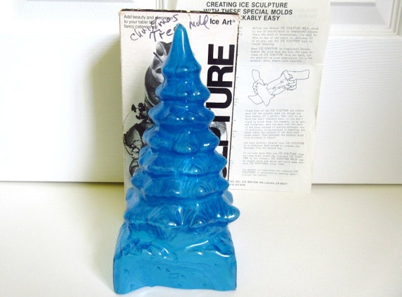 Christmas Tree Ice Sculpture Mold, Vintage New in Box -  Israel
