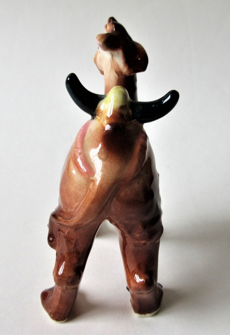 Ceramic Camel Figurine 4 3/4 Vintage Dromedary | Etsy
