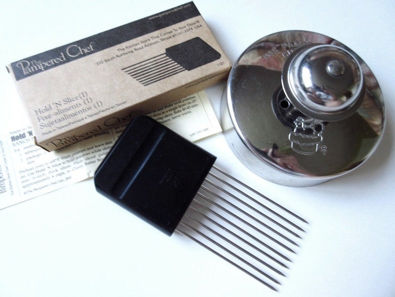 4 Cut N Seal /& Hold N Slice ON SALE 2 Pampered Chef Kitchen Gadgets