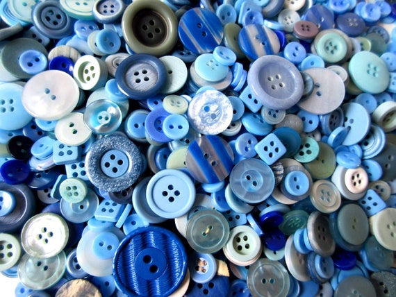 blue buttons sale