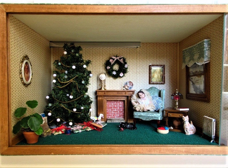 dollhouse shadow box