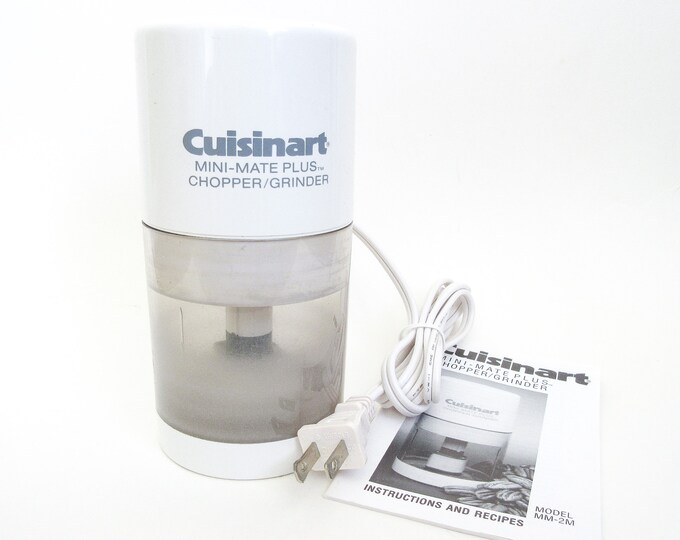 Cuisinart MINI Mate Plus Chopper Grinder MM2MM, Vintage 3 Etsy