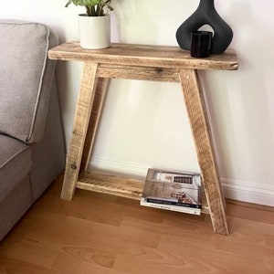 COBDEN - Rustic Console Table-Rustic Side table