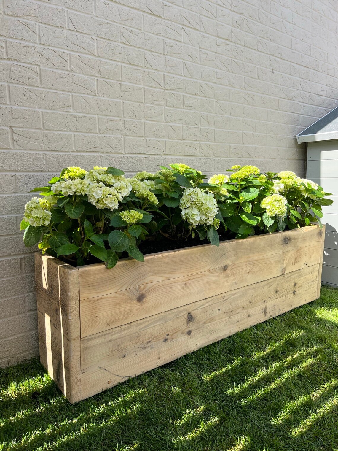 Trough Window Box Rustic Garden Planter-herb Box-garden Trough-window Box- ITCHEN - Etsy ...