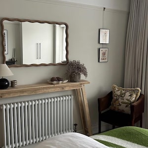 Rustic Reclaimed Wood Console Table- Handmade Farmhouse Hallway Table- WELLINGTON