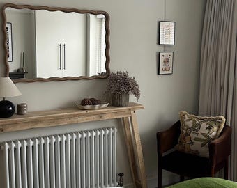 Rustic Reclaimed Wood Console Table- Handmade Farmhouse Hallway Table- WELLINGTON