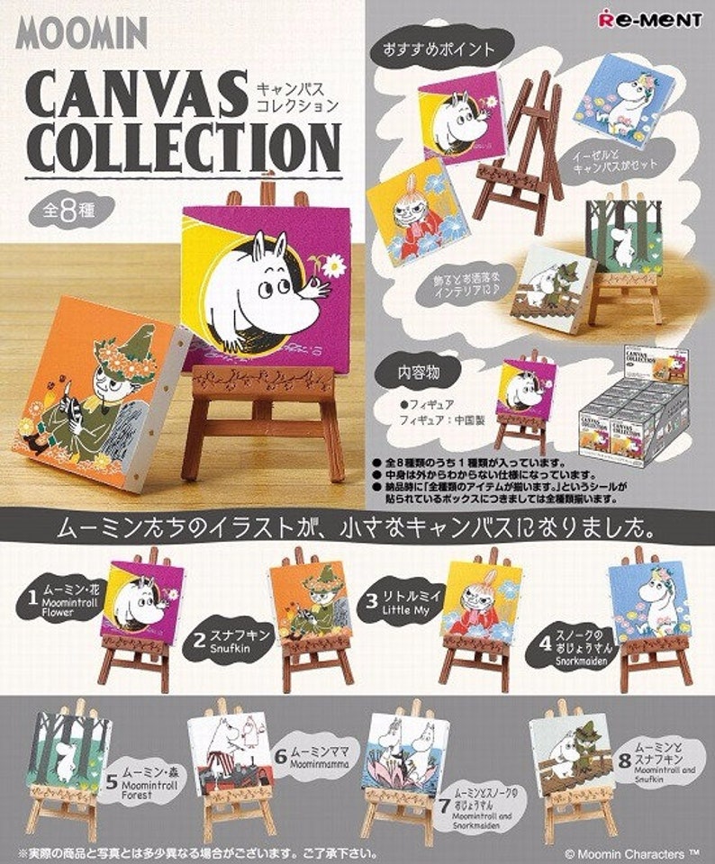 Re-ment Moomin Canvas Collection Little My