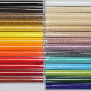 15/0 Japanese Seed Bead Frosted Opaque Variety Pack, 27 Colors Included, 20% off