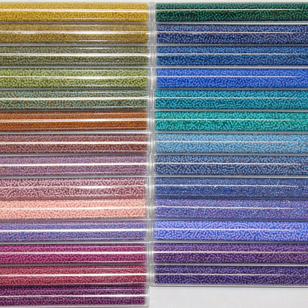 11/0 Matsuno 399 Series Two-Tone Lined Variety Pack, 27 colors, 1 ounce each, 20% off